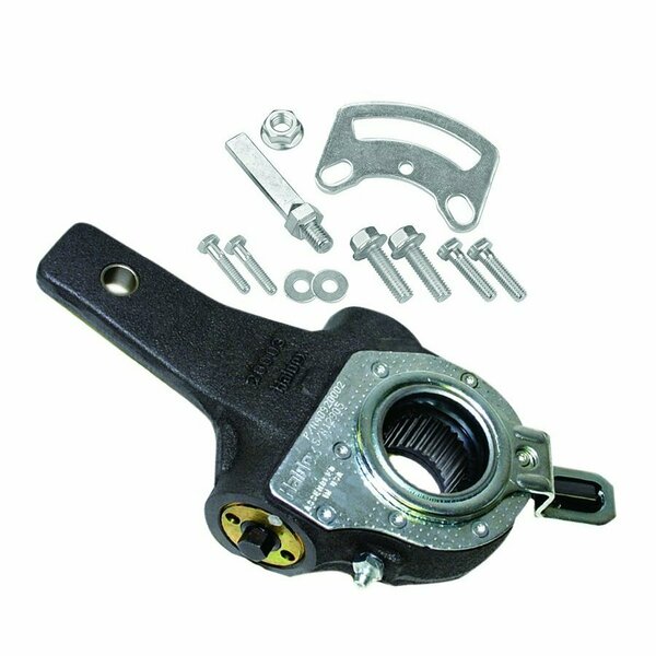 Haldex Slack Adjuster, Brake, Auto, S-Aba, Plate And Flat Stud, 1-1/2-28, 5.5 40020211
